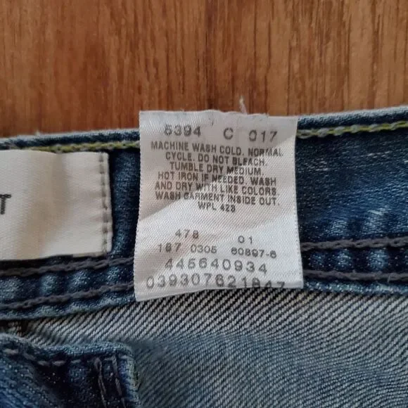 Levis Silvertab Jeans Mens *32x29 (32x30) True Straight Blue Denim Button Fly - Picture 15 of 16